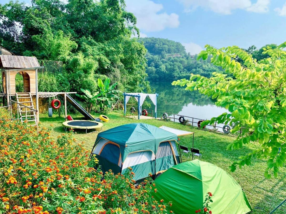Holi Lakeside Villa Ba VI Hanoi Exteriör bild
