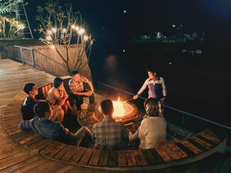 Holi Lakeside Villa Ba VI Hanoi Exteriör bild